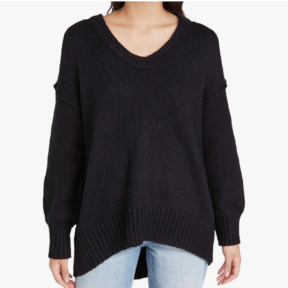 NWT Free People Brookside tunic sweater size lg